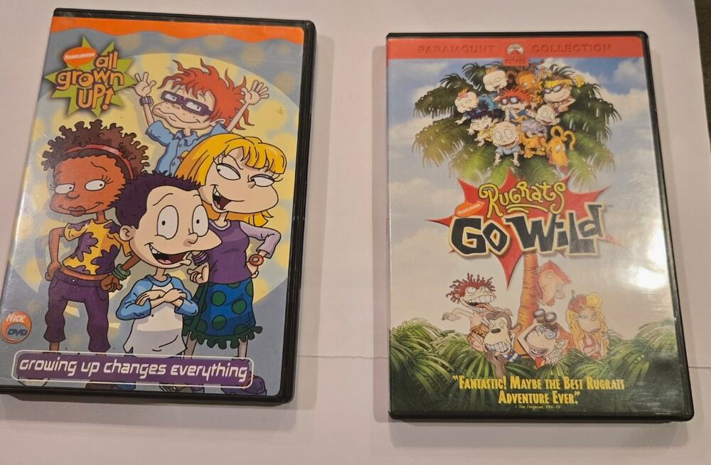 Nickelodeon Rugrats Movie Bundle - Rugrats: All Grown Up & Go Wild Movies